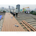 Outdoor wpc decking swimming pool composite board